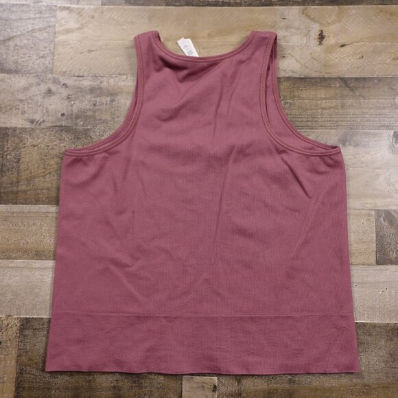 Athleta Aurora Seamless Tank Top  Women’s 1X Ribbed Mauve - Picture 8 of 8